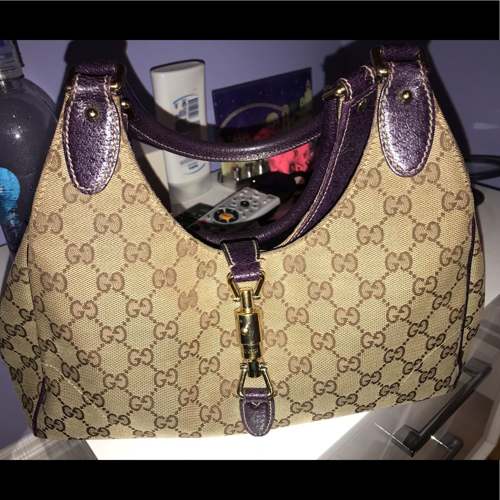 Authentic brown Gucci handbag